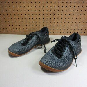 Reebok mens gray an black Nano Cross Fit training shoes 7 M